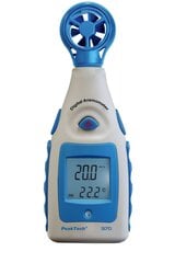 Блейд-анемометр с термометром PeakTech®, P 5170 цена и информация | Метеорологические станции, термометры | 220.lv