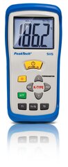 Цифровой термометр K типа PeakTech® P 5115, -50 ... +1300 °C цена и информация | Метеорологические станции, термометры | 220.lv