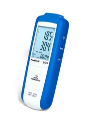 Digitālais termometrs 1 CH PeakTech® P 5135, -200...+1372°C цена и информация | Метеорологические станции, термометры | 220.lv