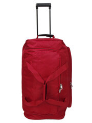 Ceļojumu soma ar riteņiem, sarkana, 898/95 cena un informācija | Koferi, ceļojumu somas | 220.lv