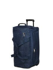 Ceļojumu soma ar riteņiem, zila, 898/95 cena un informācija | Koferi, ceļojumu somas | 220.lv
