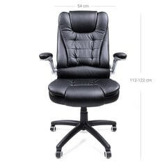 Кресло руководителя с обивкой из искусственной кожи SONGMICS OBG51B цена и информация | Офисные кресла | 220.lv