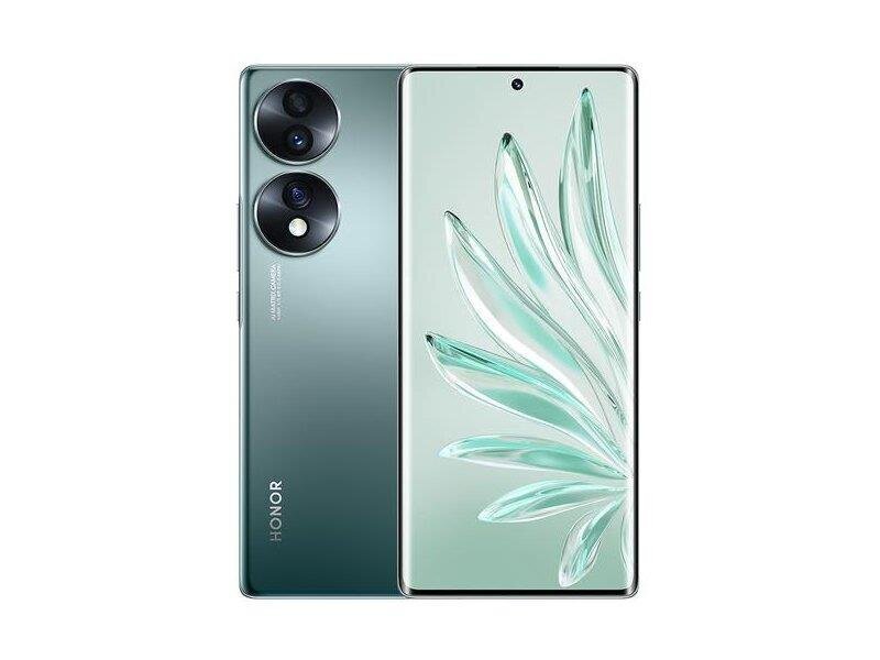 Honor 70 8/128GB 5109AJCW Emerald Green цена и информация | Mobilie telefoni | 220.lv