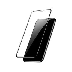 Aizsargstikls (10D) priekš iPhone 11 Pro Max (6,5″) cena un informācija | Ekrāna aizsargstikli | 220.lv