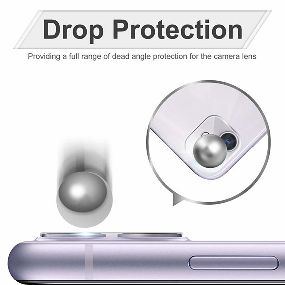 Aizsargstikls priekš kameras iPhone 11 (6,1″) cena un informācija | Ekrāna aizsargstikli | 220.lv