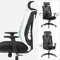 Vienkāršs biroja krēsls ar kāju balstu OBN61BKV1 cena un informācija | Biroja krēsli | 220.lv