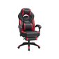 Spēļu krēsls SONGMICS OBG77BR melns un sarkans цена и информация | Biroja krēsli | 220.lv