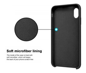Fusion elegance fibre izturīgs silikona aizsargapvalks Apple iPhone 14 Pro melns цена и информация | Чехлы для телефонов | 220.lv
