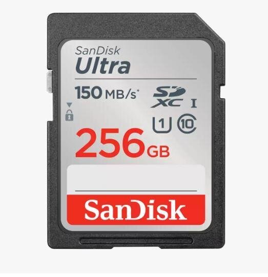 Atmiņas karte Sandisk Ultra SDXC 256GB цена и информация | Atmiņas kartes mobilajiem telefoniem | 220.lv