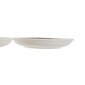 Dziļais šķīvis DKD Home Decor Etniskā Porcelāns Bone China (22,5 x 22,5 x 3,4 cm) (3 gb.) cena un informācija | Trauki, šķīvji, pusdienu servīzes | 220.lv