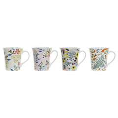 Кружка Mug DKD Home Decor Shabby Chic, 360 мл, 4 шт. цена и информация | Стаканы, фужеры, кувшины | 220.lv