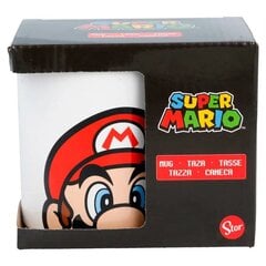 Krūze Super Mario Balts Keramika Sarkans (350 ml) цена и информация | Стаканы, фужеры, кувшины | 220.lv