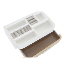 Lādīte DKD Home Decor Poliesters MDF (26 x 16 x 9 cm) cena un informācija | Interjera priekšmeti | 220.lv