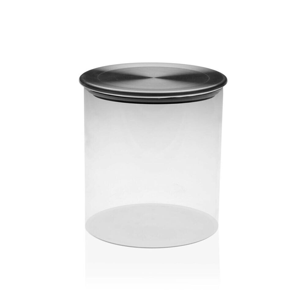 Stikla Burka Versa 350 ml Stikls Tērauds (ø 8,5 x 8,5 cm) cena un informācija | Trauki pārtikas uzglabāšanai | 220.lv