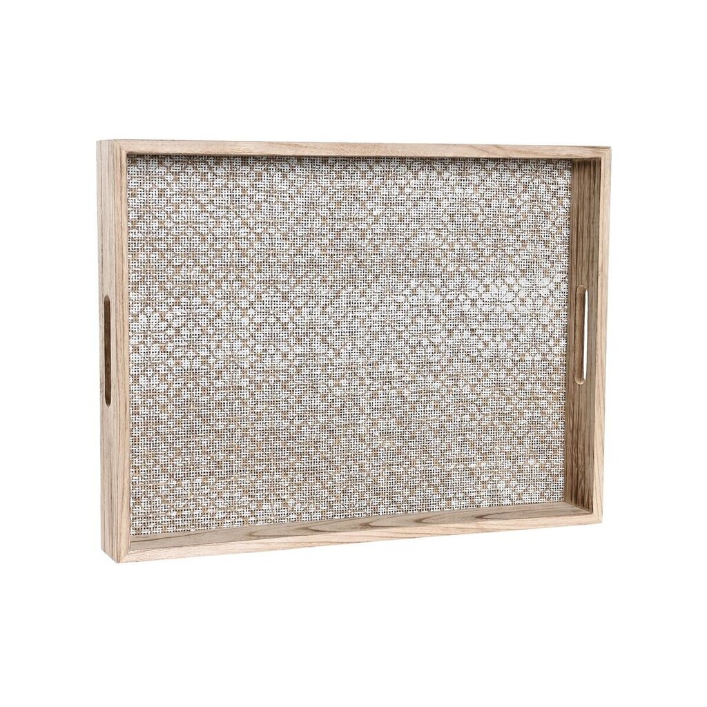 Uzkodu paplāte DKD Home Decor MDF (40 x 30 x 5 cm) cena un informācija | Trauki, šķīvji, pusdienu servīzes | 220.lv