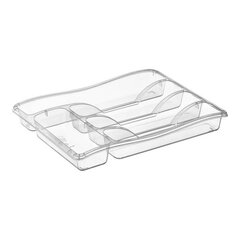 Virtuves Piederumu Organizators Privilege Caurspīdīgs Plastmasa (33 x 25 x 5 cm) цена и информация | Кухонные принадлежности | 220.lv