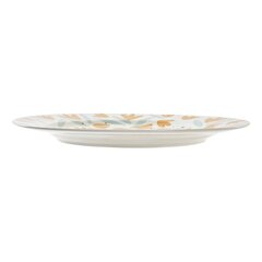 Плоская тарелка DKD Home Decor Фарфор Белый Разноцветный (27 x 27 x 2 cm) (4 штук) цена и информация | Посуда, тарелки, обеденные сервизы | 220.lv