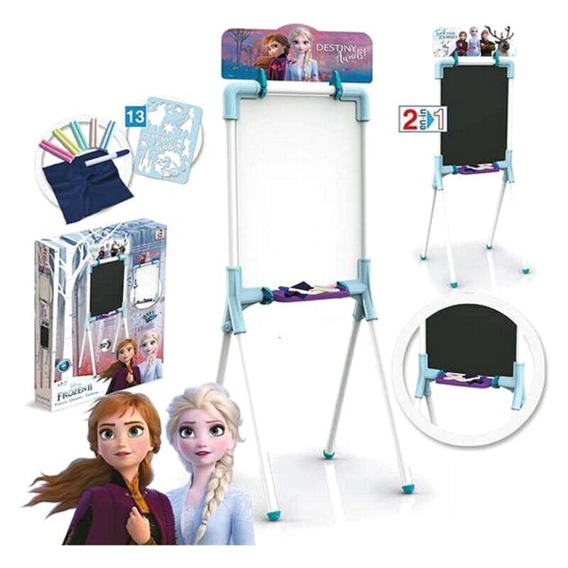 2-1 Dēlis Frozen 2 Chicos (12 pcs) (37 x 32 x 98 cm) cena un informācija | Attīstošās rotaļlietas | 220.lv