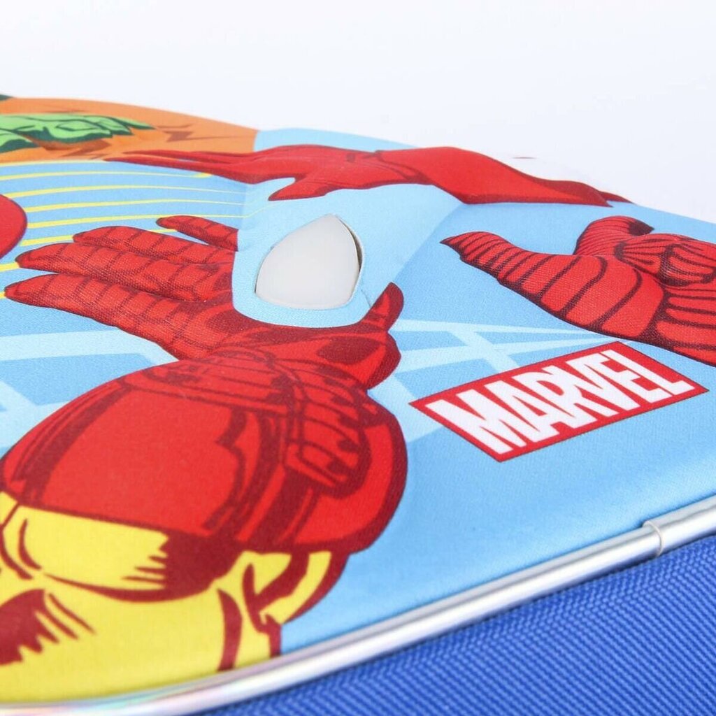 3D Bērnu soma The Avengers Zils (25 x 31 x 10 cm) cena un informācija | Skolas somas | 220.lv