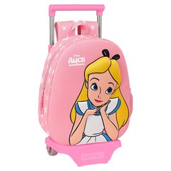 Школьный рюкзак 3D с колесиками Disney Alice in Wonderland цена и информация | Школьные рюкзаки, спортивные сумки | 220.lv