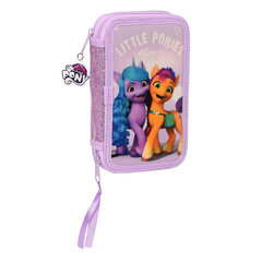 Двойной пенал My Little Pony, лиловый (28 шт.) цена и информация | Пеналы | 220.lv