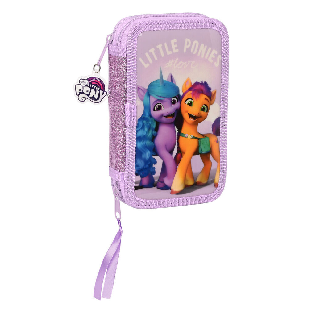 Divkāršs zīmuļu penālis My Little Pony Ceriņš (28 pcs) cena un informācija | Penāļi | 220.lv