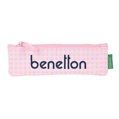 Penālis Benetton Vichy Rozā (20 x 6 x 1 cm) цена и информация | Канцелярия | 220.lv