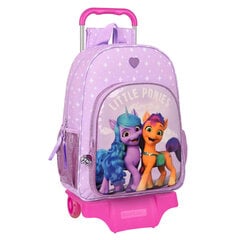 Школьный рюкзак с колесиками My Little Pony, лиловый, 33 x 42 x 14 см цена и информация | Школьные рюкзаки, спортивные сумки | 220.lv