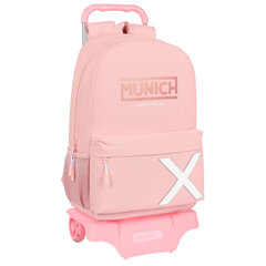 Школьный рюкзак с колесиками Munich Makeup, розовый (30 x 46 x 14 см) цена и информация | Школьные рюкзаки, спортивные сумки | 220.lv
