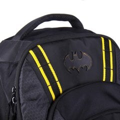 Skolas soma Batman Melns (30 x 46,5 x 13,5 cm) cena un informācija | Skolas somas | 220.lv