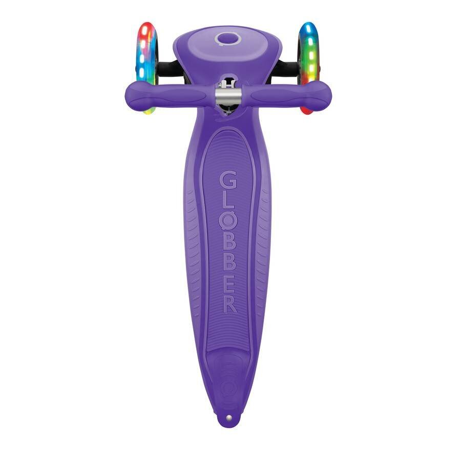 Skrejritenis Globber Primo Foldable Plus Lights / Purple cena un informācija | Skrejriteņi | 220.lv