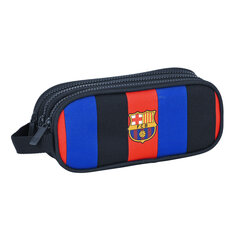 Trīsdaļīgs penālis F.C. Barcelona Sarkanbrūns Tumši Zils (21 x 8.5 x 7 cm) cena un informācija | Kancelejas preces | 220.lv