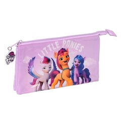 Trīsdaļīgs penālis My Little Pony Ceriņš (22 x 12 x 3 cm) цена и информация | Канцелярия | 220.lv