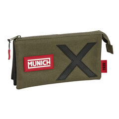 Trīsdaļīgs penālis Munich Class Melns Militārais (22 x 12 x 3 cm) cena un informācija | Kancelejas preces | 220.lv