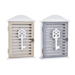 Шкаф для ключей DKD Home Decor, серый коричневый MDF (19 x 6 x 27 см) цена и информация | Шкафчики в гостиную | 220.lv