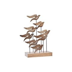 Декор DKD Home Decor Алюминий древесина акации птицы (27 x 9.5 x 33 см) цена и информация | Детали интерьера | 220.lv