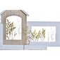 Foto rāmis DKD Home Decor Love Home Koks Zieds Dabisks (46 x 3 x 39 cm) (2 gb.) cena un informācija | Foto rāmji, foto albumi | 220.lv
