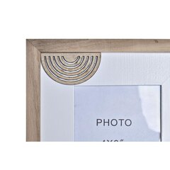 Фоторамка DKD Home Decor, белая (19 x 2 x 24 см) (2 шт.) цена и информация | Рамки, фотоальбомы | 220.lv