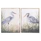 Glezna DKD Home Decor Putns Austrumniecisks (2 gb.) (50 x 3 x 70 cm) цена и информация | Gleznas | 220.lv