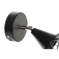 Настенный светильник DKD Home Decor, чёрный металл 220 В 50 Вт (21 x 22 x 22 см) цена и информация | Настенные светильники | 220.lv