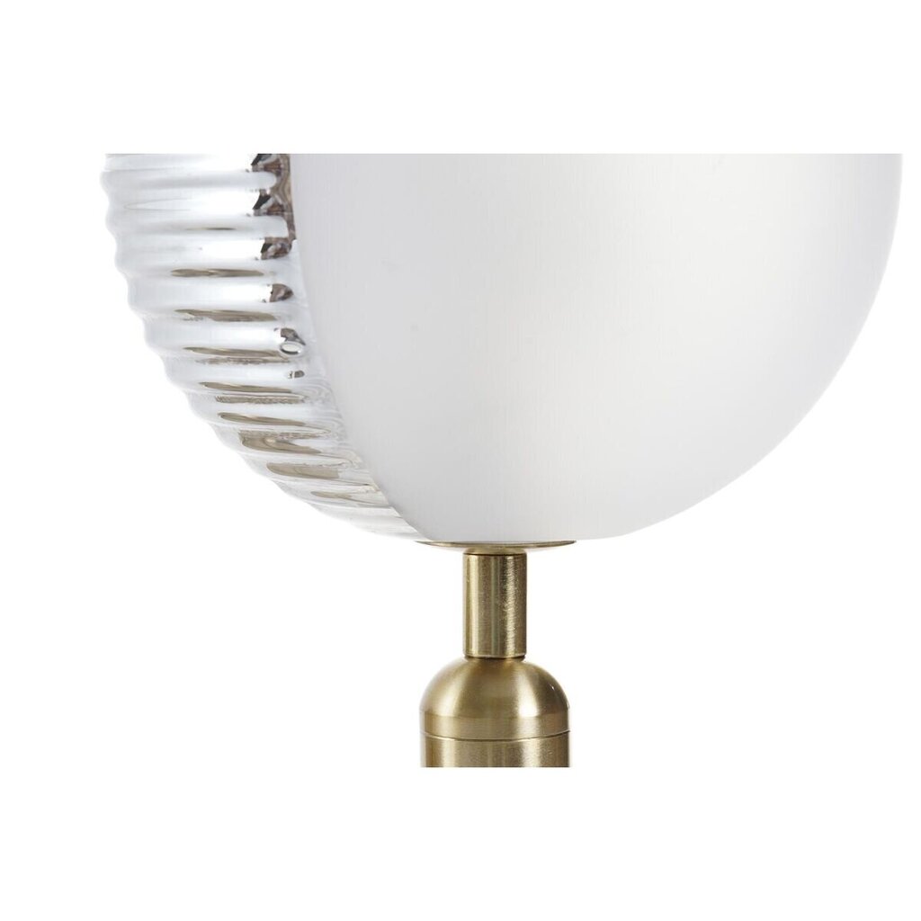 Sienas lampa DKD Home Decor Stikls Bronza Metāls 220 V 50 W (15 x 15 x 30 cm) cena un informācija | Sienas lampas | 220.lv