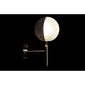 Sienas lampa DKD Home Decor Stikls Bronza Metāls 220 V 50 W (15 x 15 x 30 cm) cena un informācija | Sienas lampas | 220.lv