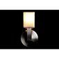 Sienas lampa DKD Home Decor Sudrabains Metāls Poliesters Balts 220 V 40 W (12 x 10 x 22 cm) цена и информация | Sienas lampas | 220.lv