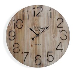 Настенные часы Old Town, деревянные (4.5 x 58 x 58 см) цена и информация | Часы | 220.lv