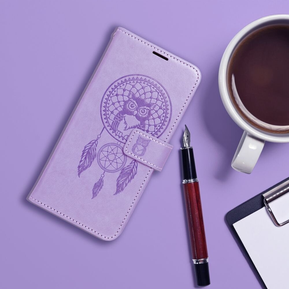 Maciņš MEZZO - Xiaomi Redmi NOTE 11 / 11S dreamcatcher violets cena un informācija | Telefonu vāciņi, maciņi | 220.lv