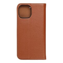 Кожаный чехол для телефона Smart Pro iPhone 14 ( 6.1 ), коричневый цена и информация | Чехлы для телефонов | 220.lv