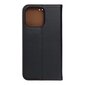 Ādas maciņš Smart PRO - iPhone 14 Pro Max ( 6.7 ) melns cena un informācija | Telefonu vāciņi, maciņi | 220.lv