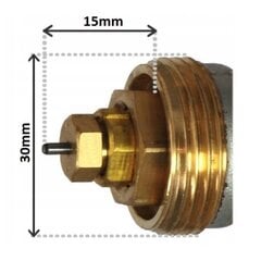 Termostata galva cena un informācija | Radiatoru vārsti | 220.lv