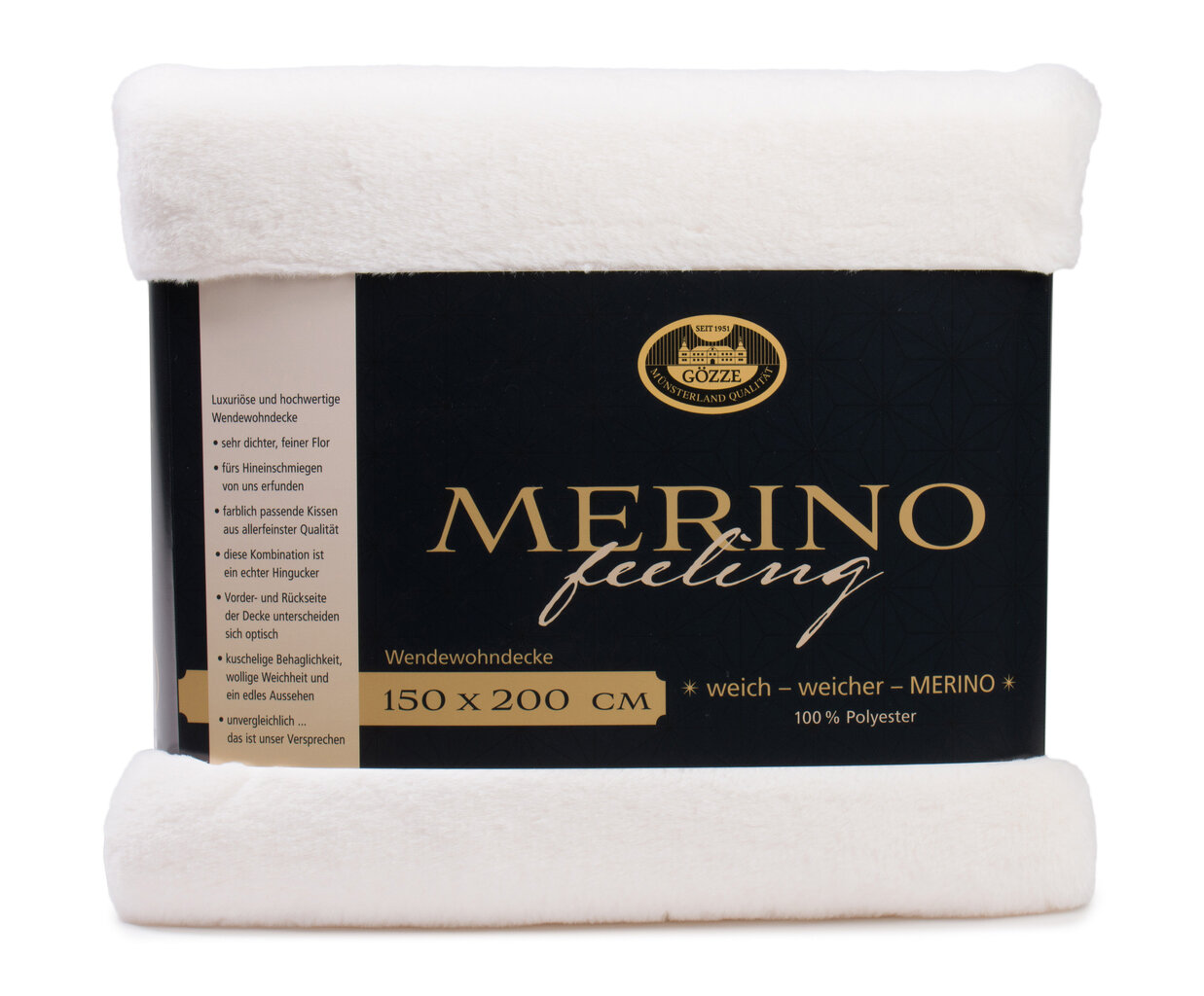 Tekstiilikompanii pleds Merino 150x200 cm cena un informācija | Gultas pārklāji, pledi | 220.lv