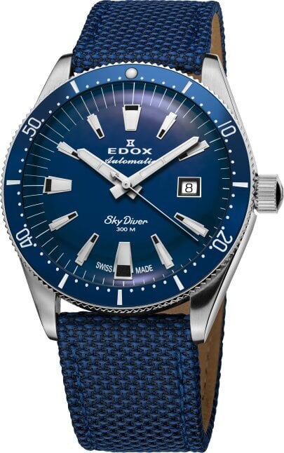 Vīriešu pulkstenis Edox SKYDIVER Limited Edition 80126 3BUM BUIN cena un informācija | Vīriešu pulksteņi | 220.lv